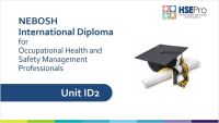 NEBOSH Level 6 International Diploma Course - DI2 only