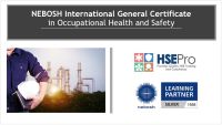 NEBOSH International General Certificate - Unit IG1 and IG2 (Weeknight)