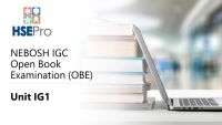 NEBOSH IGC Unit IG1 Exam